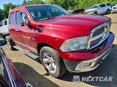 Czwarte zdjęcie samochodu z boku: 2012 DODGE RAM 1500 SLT VIN:1C6RD7GTXCS180575 - miniatura