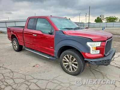 Czwarte zdjęcie samochodu z boku: 2017 FORD F150 SUPER CAB VIN:1FTFX1EG9HFA44976 - miniatura