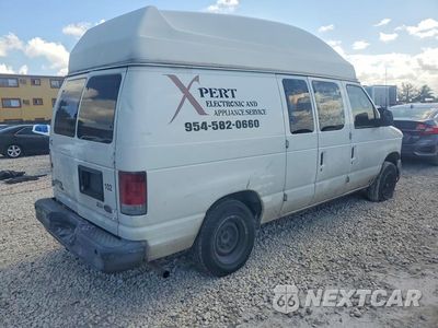 Trzecie zdjęcie samochodu z tyłu: 2011 FORD E150 DELIVERY VAN VIN:1FTNE1EW3BDA35542 - miniatura