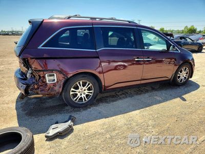 Piąte zdjęcie samochodu w środku: 2013 HONDA ODYSSEY EXL VIN:5FNRL5H62DB008029 - miniatura