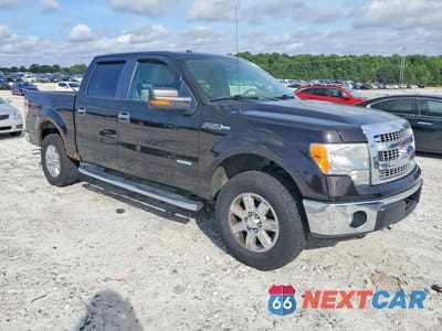 Czwarte zdjęcie samochodu z boku: 2013 FORD F150 SUPERCREW VIN:1FTFW1ET1DKD47784 - miniatura