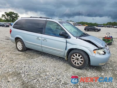 Czwarte zdjęcie samochodu z boku: 2001 CHRYSLER TOWN & COUNTRY LXI VIN:2C8GP54L11R236755 - miniatura
