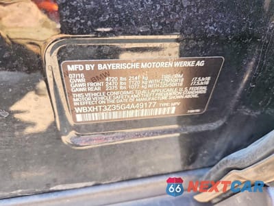 Zdjęcie 13 z 13 samochodu: 2016 BMW X1 VIN:WBXHT3Z35G4A49177 - miniatura