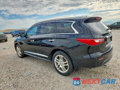 Drugie zdjęcie samochodu z przodu: 2013 INFINITI JX35 BASE VIN:5N1AL0MM5DC325641 - miniatura