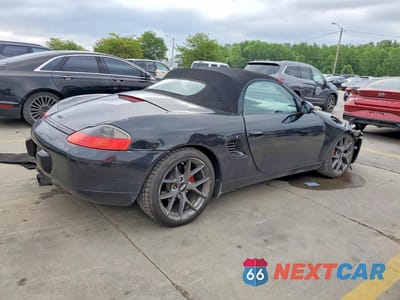 Trzecie zdjęcie samochodu z tyłu: 2000 PORSCHE BOXSTER VIN:WP0CA2987YU624204 - miniatura