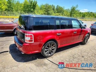 Trzecie zdjęcie samochodu z tyłu: 2017 FORD FLEX SEL VIN:2FMHK6C82HBA06065 - miniatura