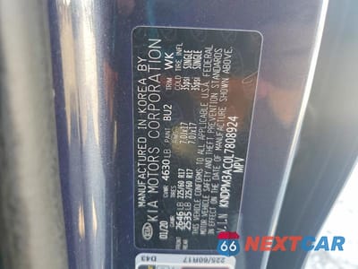 Zdjęcie 13 z 13 samochodu: 2020 KIA SPORTAGE LX VIN:KNDPM3AC0L7808924 - miniatura