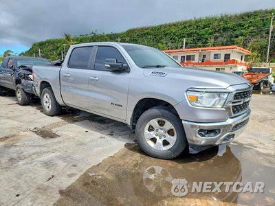 Czwarte zdjęcie samochodu z boku: 2022 RAM 1500 BIG HORN/LONE STAR VIN:1C6SRFFTXNN232321 - miniatura