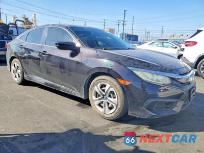 Czwarte zdjęcie samochodu z boku: 2018 HONDA CIVIC LX VIN:2HGFC2F59JH560114 - miniatura