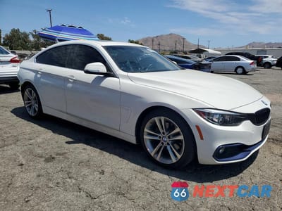 Czwarte zdjęcie samochodu z boku: 2019 BMW 430I GRAN COUPE VIN:WBA4J1C59KBM16922 - miniatura