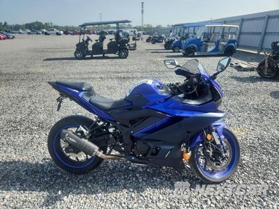 2024 YAMAHA YZFR3 A MH3RH18Y0RK016847 - główne zdjęcie licytacji z USA - miniatura