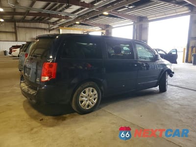 Trzecie zdjęcie samochodu z tyłu: 2016 DODGE GRAND CARAVAN SE VIN:2C4RDGBG6GR196038 - miniatura