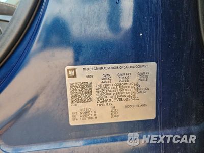 Zdjęcie 13 z 13 samochodu: 2020 CHEVROLET EQUINOX LT VIN:2GNAXJEV0L6128011 - miniatura