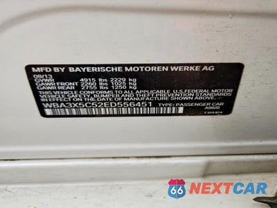 Zdjęcie 12 z 12 samochodu: 2014 BMW 328 XIGT VIN:WBA3X5C52ED556451 - miniatura