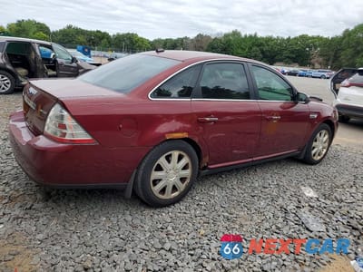 Trzecie zdjęcie samochodu z tyłu: 2008 FORD TAURUS LIMITED VIN:1FAHP25W58G165185 - miniatura