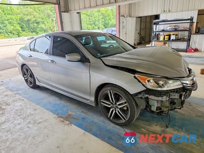 Czwarte zdjęcie samochodu z boku: 2016 HONDA ACCORD SPORT VIN:1HGCR2F51GA171475 - miniatura