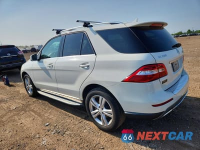 Drugie zdjęcie samochodu z przodu: 2013 MERCEDES-BENZ ML 350 4MATIC VIN:4JGDA5HB8DA159684 - miniatura