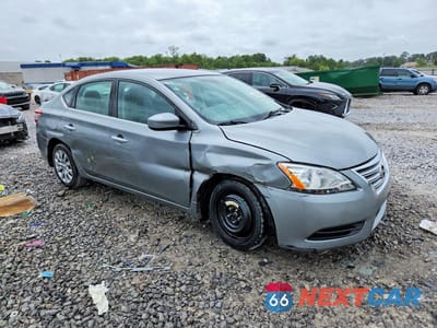 Czwarte zdjęcie samochodu z boku: 2014 NISSAN SENTRA SV VIN:3N1AB7AP0EL676383 - miniatura