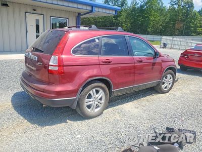 Trzecie zdjęcie samochodu z tyłu: 2010 HONDA CR-V EXL VIN:5J6RE4H71AL088410 - miniatura