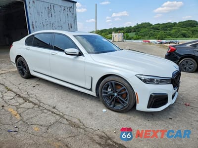 Czwarte zdjęcie samochodu z boku: 2020 BMW 740 XI VIN:WBA7T4C02LCD47132 - miniatura