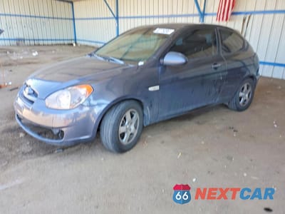 2007 HYUNDAI ACCENT SE KMHCN36C57U044110 - główne zdjęcie licytacji z USA - miniatura