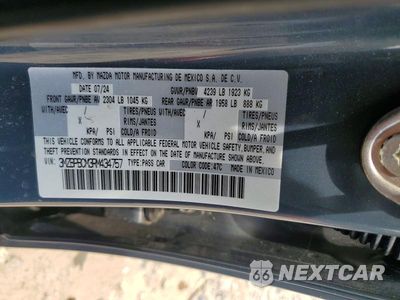 Zdjęcie 12 z 12 samochodu: 2024 MAZDA 3 PREFERRED VIN:3MZBPBCM3RM434757 - miniatura