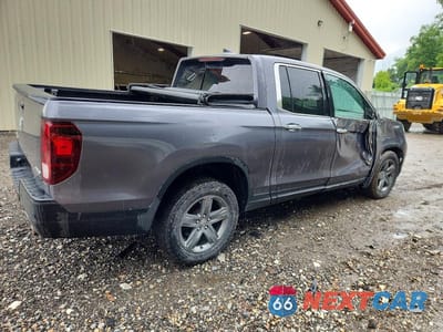 Trzecie zdjęcie samochodu z tyłu: 2022 HONDA RIDGELINE RTL VIN:5FPYK3F79NB016846 - miniatura
