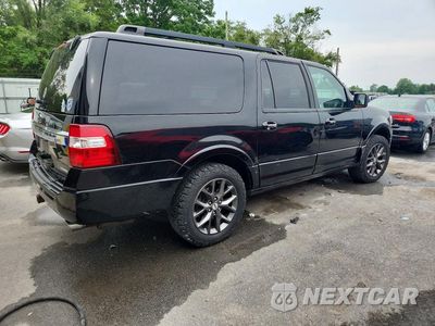 Trzecie zdjęcie samochodu z tyłu: 2017 FORD EXPEDITION EL LIMITED VIN:1FMJK2AT7HEA80510 - miniatura
