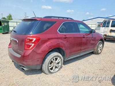 Trzecie zdjęcie samochodu z tyłu: 2016 CHEVROLET EQUINOX LT VIN:2GNFLFE37G6314602 - miniatura