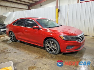 Czwarte zdjęcie samochodu z boku: 2021 VOLKSWAGEN PASSAT SE VIN:1VWSA7A37MC003387 - miniatura