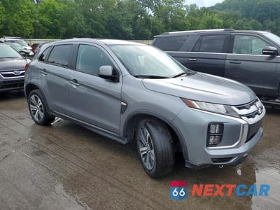 Czwarte zdjęcie samochodu z boku: 2024 MITSUBISHI OUTLANDER SPORT S/SE VIN:JA4ARUAU6RU024709 - miniatura