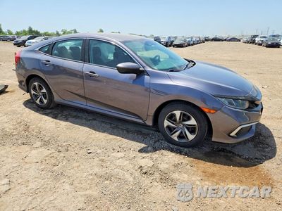 Czwarte zdjęcie samochodu z boku: 2020 HONDA CIVIC LX VIN:19XFC2F60LE018602 - miniatura