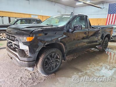 2022 CHEVROLET SILVERADO K1500 CUSTOM 1GCPDBEKXNZ512473 - główne zdjęcie licytacji z USA - miniatura