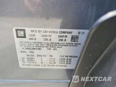 Zdjęcie 13 z 13 samochodu: 2021 CHEVROLET TRAILBLAZER LS VIN:KL79MNSL5MB151861 - miniatura