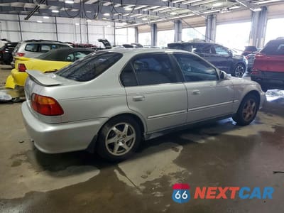 Trzecie zdjęcie samochodu z tyłu: 1999 HONDA CIVIC EX VIN:1HGEJ8649XL054340 - miniatura