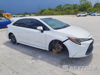 Czwarte zdjęcie samochodu z boku: 2021 TOYOTA COROLLA LE VIN:5YFVPMAE1MP214154 - miniatura