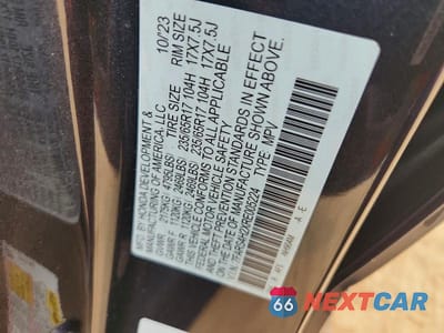 Zdjęcie 12 z 12 samochodu: 2024 HONDA CR-V LX VIN:7FARS4H2XRE005224 - miniatura