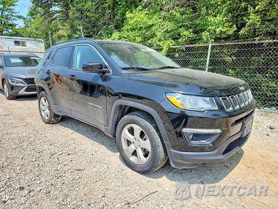 Czwarte zdjęcie samochodu z boku: 2018 JEEP COMPASS LATITUDE VIN:3C4NJDBB0JT232501 - miniatura