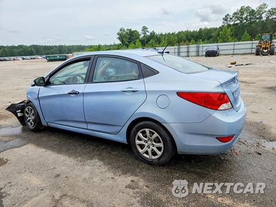Trzecie zdjęcie samochodu z tyłu: 2012 HYUNDAI ACCENT GLS VIN:KMHCT4AE1CU189790 - miniatura