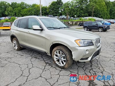Czwarte zdjęcie samochodu z boku: 2011 BMW X3 XDRIVE35I VIN:5UXWX7C53BLT78965 - miniatura