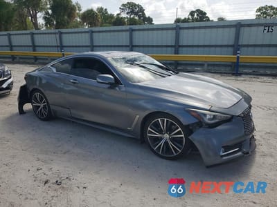 Czwarte zdjęcie samochodu z boku: 2017 INFINITI Q60 3.0T PREMIUM VIN:JN1EV7EK4HM361457 - miniatura