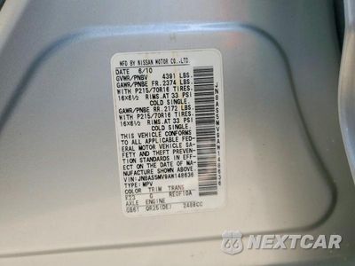 Zdjęcie 13 z 13 samochodu: 2010 NISSAN ROGUE S VIN:JN8AS5MV9AW148636 - miniatura