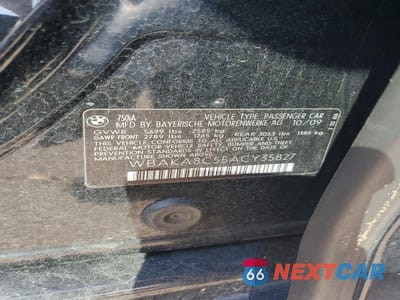 Zdjęcie 12 z 12 samochodu: 2010 BMW 750 I VIN:WBAKA8C55ACY35827 - miniatura