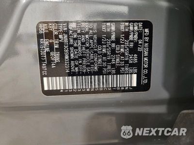 Zdjęcie 14 z 14 samochodu: 2022 NISSAN ROGUE SL VIN:JN8BT3CB5NW332314 - miniatura