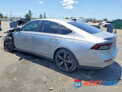 Drugie zdjęcie samochodu z przodu: 2023 HONDA ACCORD HYBRID SPORT VIN:1HGCY2F52PA063529 - miniatura