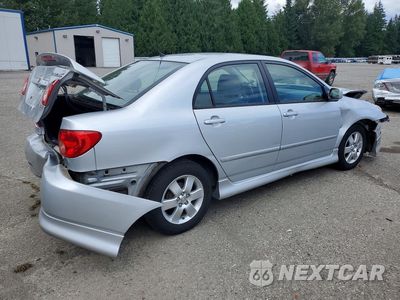 Trzecie zdjęcie samochodu z tyłu: 2008 TOYOTA COROLLA S VIN:1NXBR30EX8Z015679 - miniatura