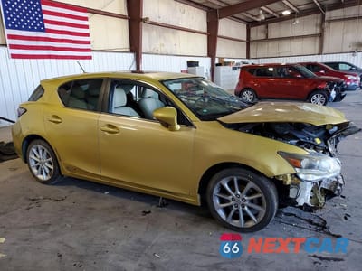 Czwarte zdjęcie samochodu z boku: 2011 LEXUS CT 200 VIN:JTHKD5BH9B2030889 - miniatura