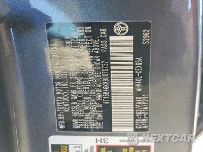Zdjęcie 12 z 12 samochodu: 2009 TOYOTA CAMRY HYBRID VIN:4T1BB46K89U070737 - miniatura