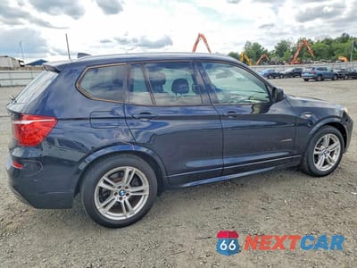 Trzecie zdjęcie samochodu z tyłu: 2014 BMW X3 XDRIVE28I VIN:5UXWX9C51E0D37657 - miniatura