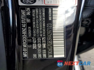 Zdjęcie 12 z 12 samochodu: 2024 MERCEDES-BENZ S 580 4MATIC VIN:W1K6G7GB3RA297123 - miniatura